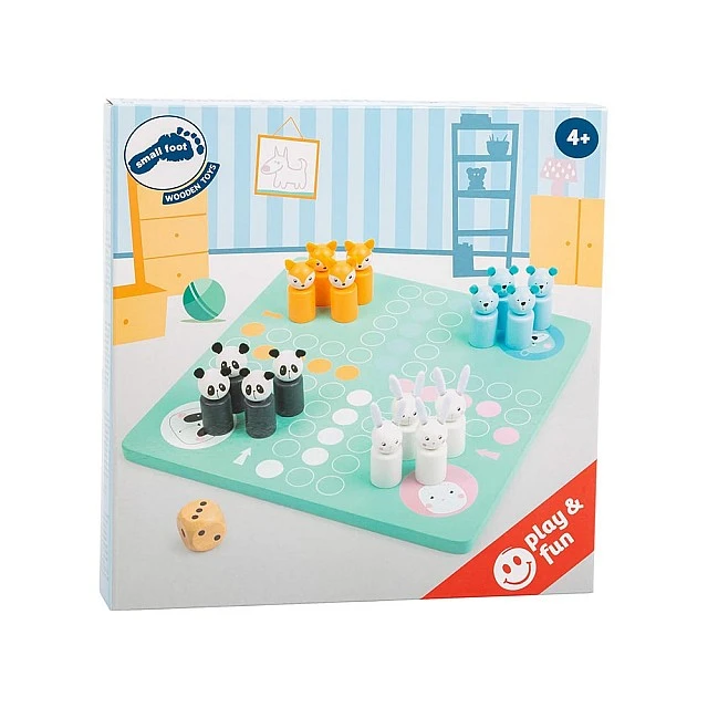 Small Foot Ludo pastel colours
