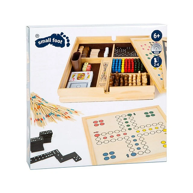 Small Foot Classic games 20 in 1, in a wooden box