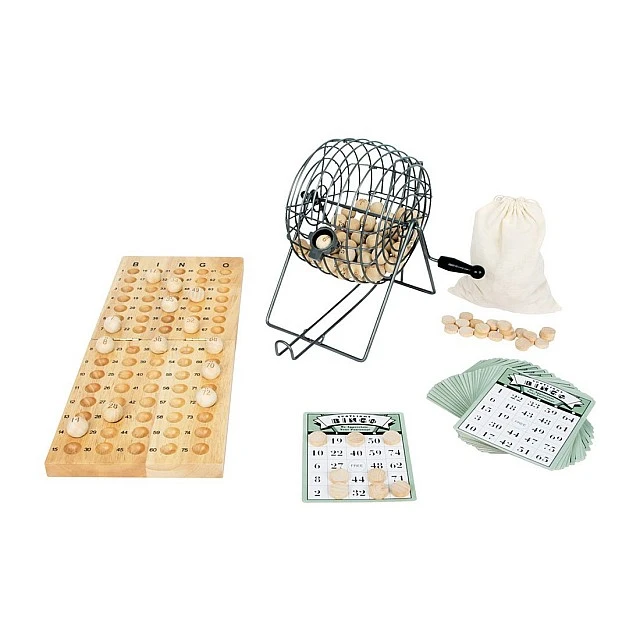 Small Foot Bingo game, classic, 32 x 24 x 24 cm