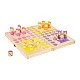 Small Foot Ludo Princesses wooden, 24 x 24 x 1.5 cm