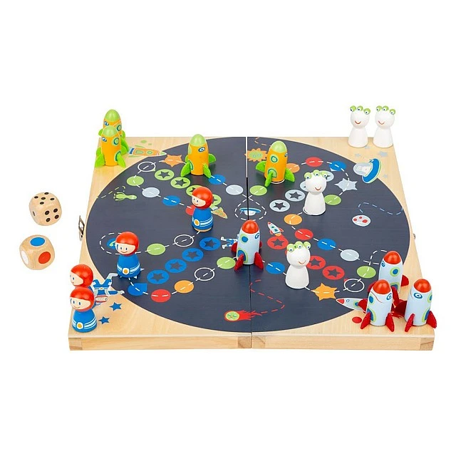 Small Foot Ludo Space wooden