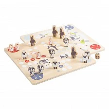 Small Foot Board game Friends 4 in 1, wooden