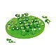 Small Foot Solitaire game Frog, wooden