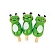Small Foot Solitaire game Frog, wooden