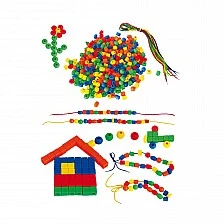 Nowa Szkola Balls for stringing, plastic, 360 pieces
