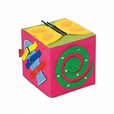Nowa Szkola Butterfly cube, with soft fasteners, 30 x 30 x 30 cm