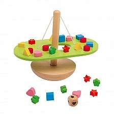 Small Foot Balance ship, wooden, 26 pieces