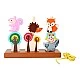 Small Foot Игра за нанизване Диви животни, 10 части