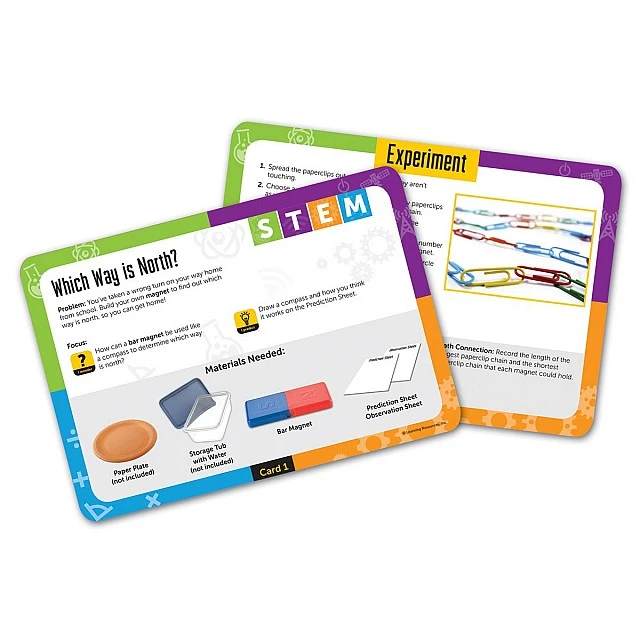 Learning Resources Stem Set - Magnets, 24 pieces