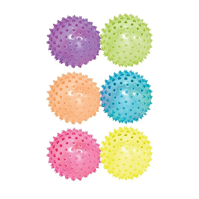 Nowa Szkola Set of balls, with spikes, 15 cm, 6 pieces