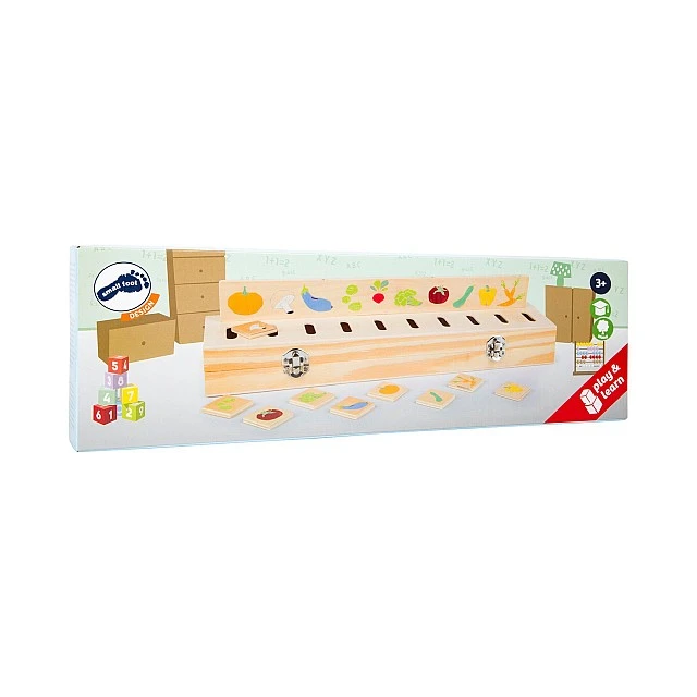 Small Foot wooden sorting box, 23 pieces