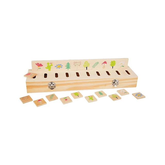 Small Foot wooden sorting box, 23 pieces