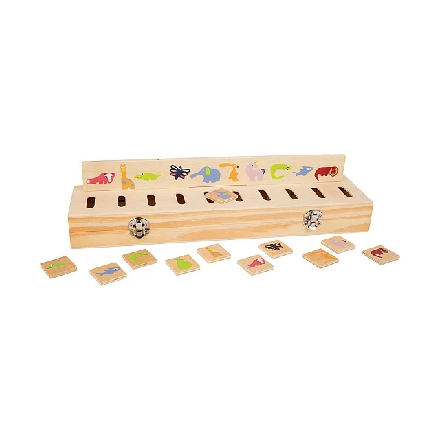 Small Foot wooden sorting box, 23 pieces