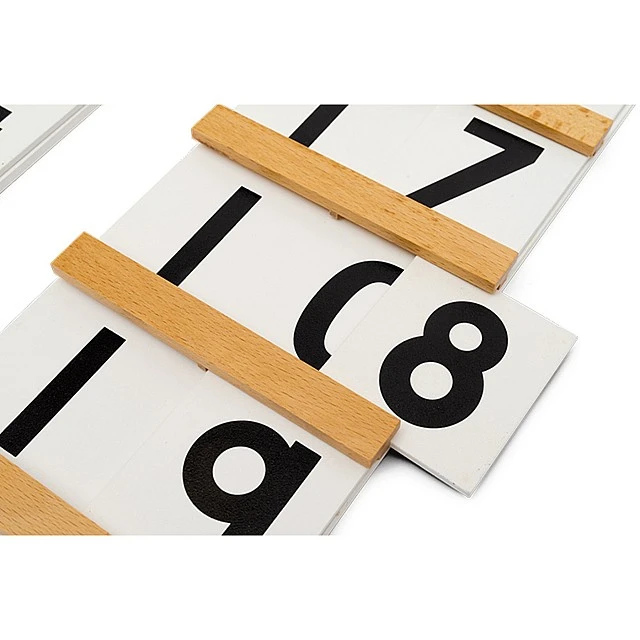 Nowa Szkola Montessori boards, for counting, 9 pieces