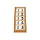 Nowa Szkola Montessori boards, for counting, 9 pieces