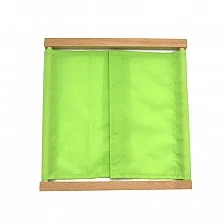 Fastening frame, with velcro