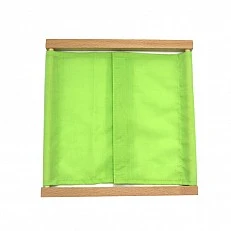 Fastening frame, with velcro