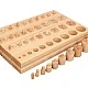 Montessori cylinders, wooden, 47 x 30 x 9 cm
