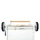 Small Foot walker didactic cube on wheels wooden, 42 x 39 x 42 cm