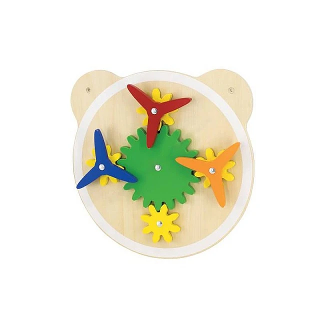 Nowa Szkola Bear board, manipulative, with gears