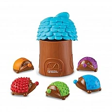 Learning Resources A tree house with hedgehogs for motor skills