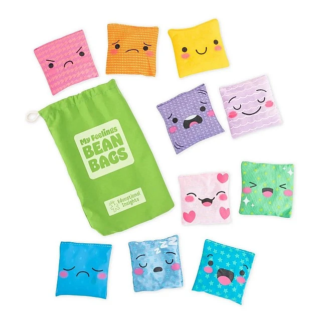 Learning Resources Sensory bags Emotions, 10 pieces