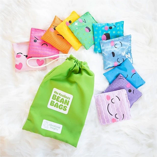 Learning Resources Sensory bags Emotions, 10 pieces