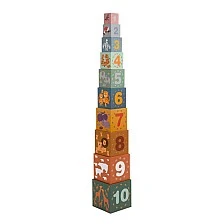 Small Foot Safari stacking tower