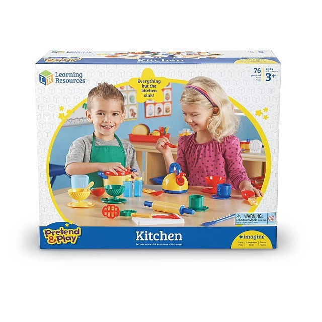 Learning Resources Kitchen Appliance Set, Plastic