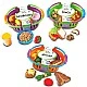 Learning Resources Food Set for Breakfast, Lunch and Dinner, 52 pieces