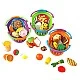 Learning Resources Food Set for Breakfast, Lunch and Dinner, 52 pieces