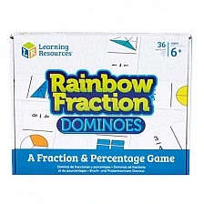 Learning Resources Fraction Domino Game
