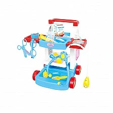Nowa Szkola Trolley with doctor’s accessories, children’s, 40 x 35 x 42 cm