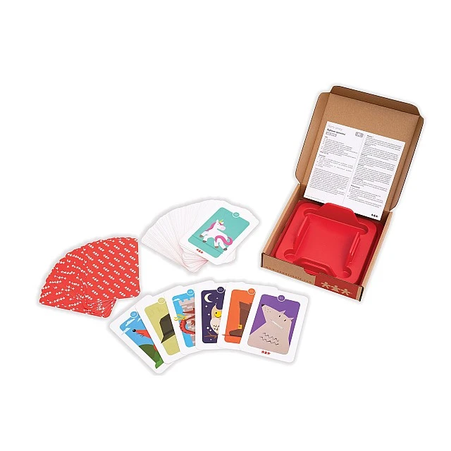 Nowa Szkola Set of cards, storytelling, in a box, 64 pieces