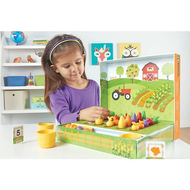 Learning Resources Vegetable garden, sorting