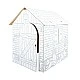 Small Foot cardboard play house, 87 x 71 x 88 cm