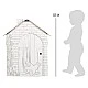 Small Foot cardboard play house, 87 x 71 x 88 cm