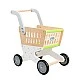 Small Foot wooden children’s shopping trolley, 41 x 29 x 48 cm