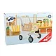 Small Foot wooden children’s shopping trolley, 41 x 29 x 48 cm