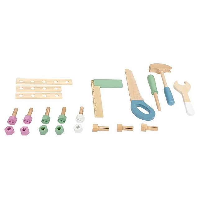 Small Foot Workshop with tools, children’s, wooden, 40 x 26 x 49 cm