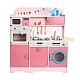 Small Foot Play kitchen, 100 x 29 x 100 cm, pink