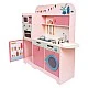 Small Foot Play kitchen, 100 x 29 x 100 cm, pink