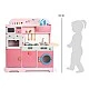 Small Foot Play kitchen, 100 x 29 x 100 cm, pink