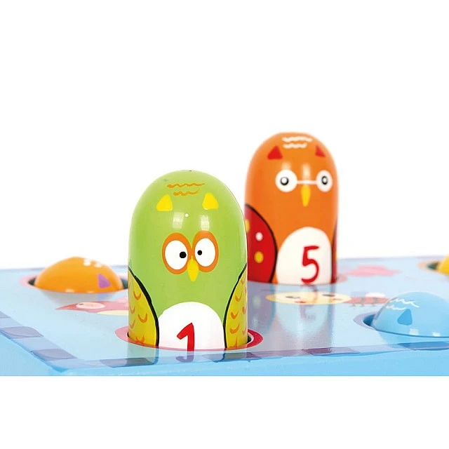Small Foot wooden hammer and birds game, 19 x 12 x 12 cm
