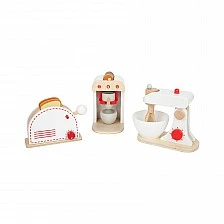 Small Foot wooden kitchen appliance set, 12 pieces