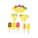 Small Foot Ice cream stand, removable, 16 pieces