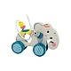 Small Foot Elephant, Wooden Spiral Pull Toy, Jungle