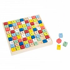 Small Foot Educational colourful wooden sudoku