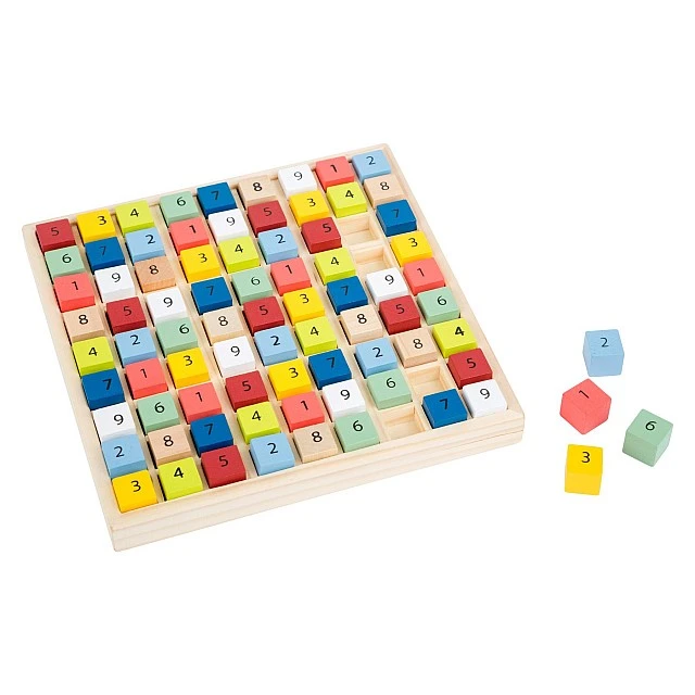 Small Foot Educational colourful wooden sudoku