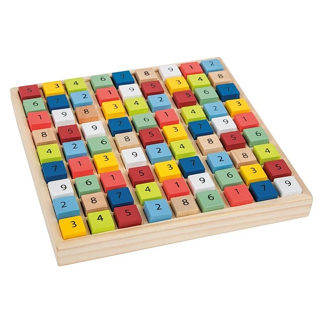 Small Foot Educational colourful wooden sudoku